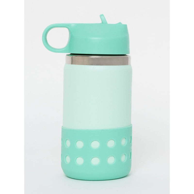 12oz Wide Mouth with Straw Lid & Boot Paradise Bottle (Little Kids) 12OZ PARADISE