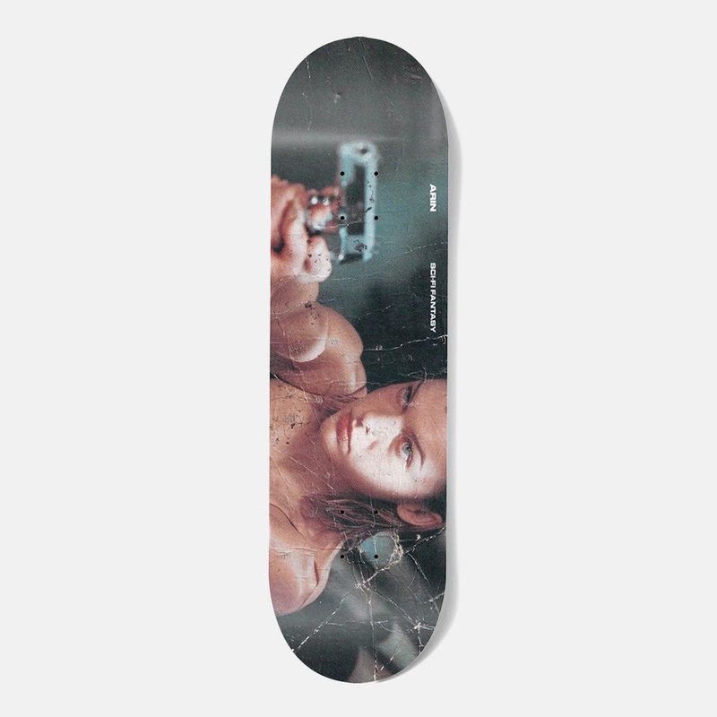 Sci-Fi Fantasy – 8.25″ Arin Lester Evil Skateboard Deck