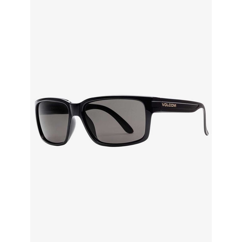 Stoneage Polarized Sunglasses O/S GLOSS BLACK/GREY POL