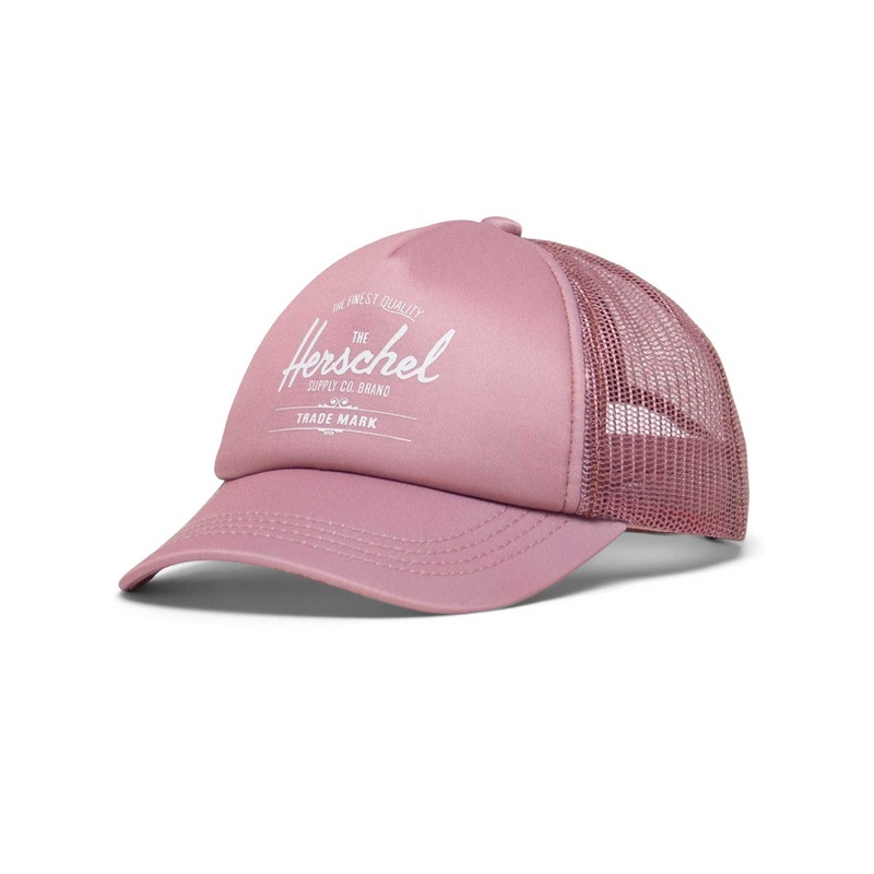 Whaler Mesh Snapback Hat (Infants) 1-2Y ASH ROSE/WHITE (1022)