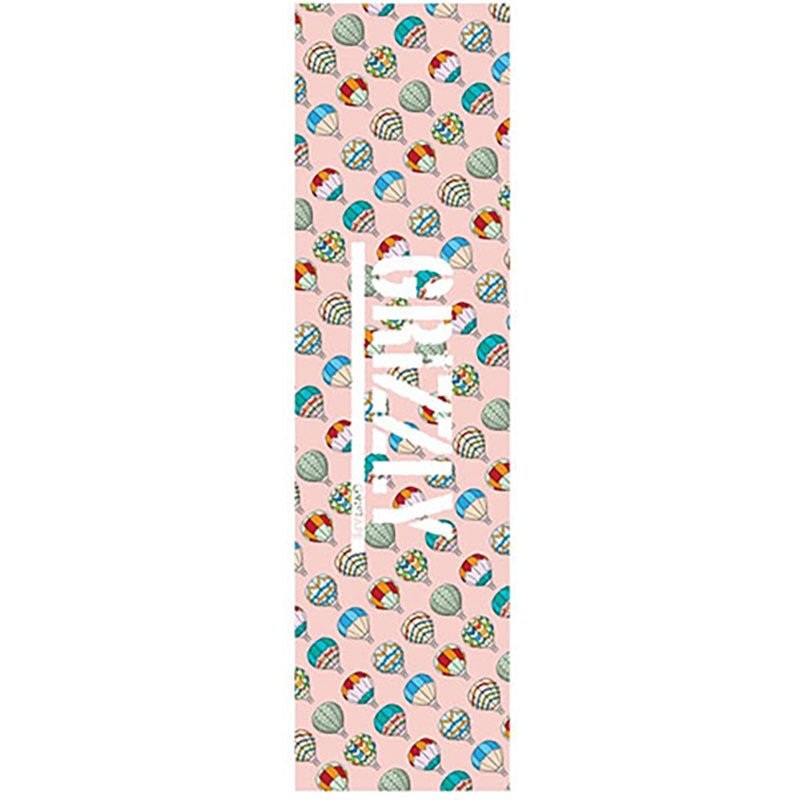 Grizzly 9″ x 33″ Hot Air Pink Perforated Skateboard Grip Tape