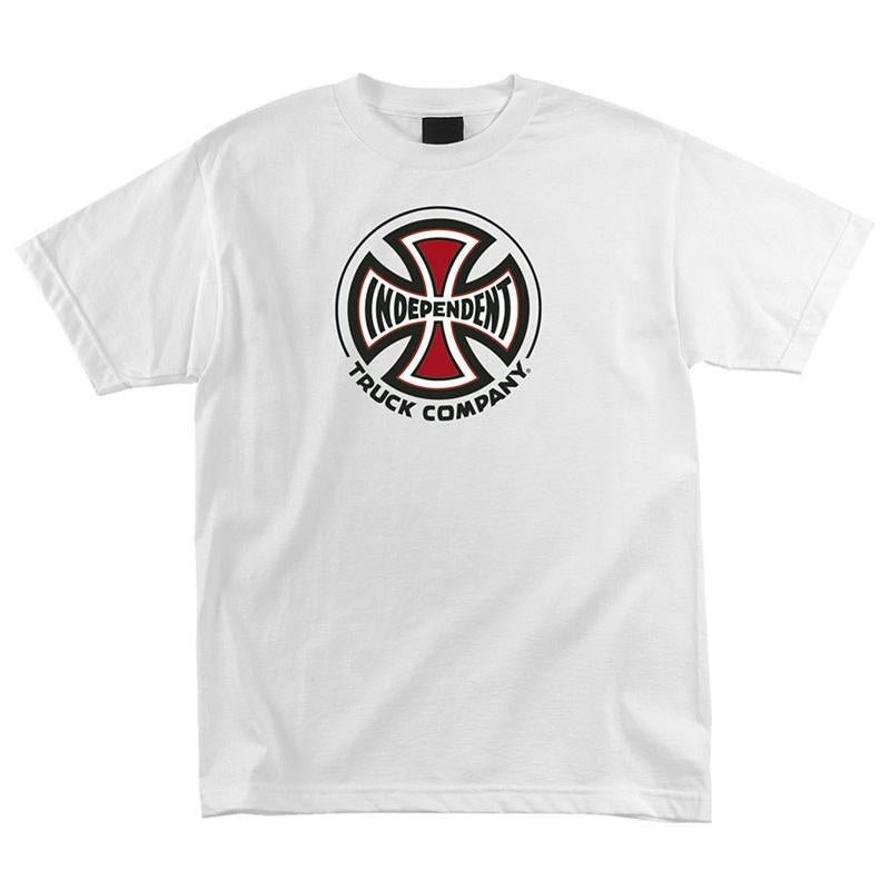 Independent Trucks Logo Youth White T-Shirt Small