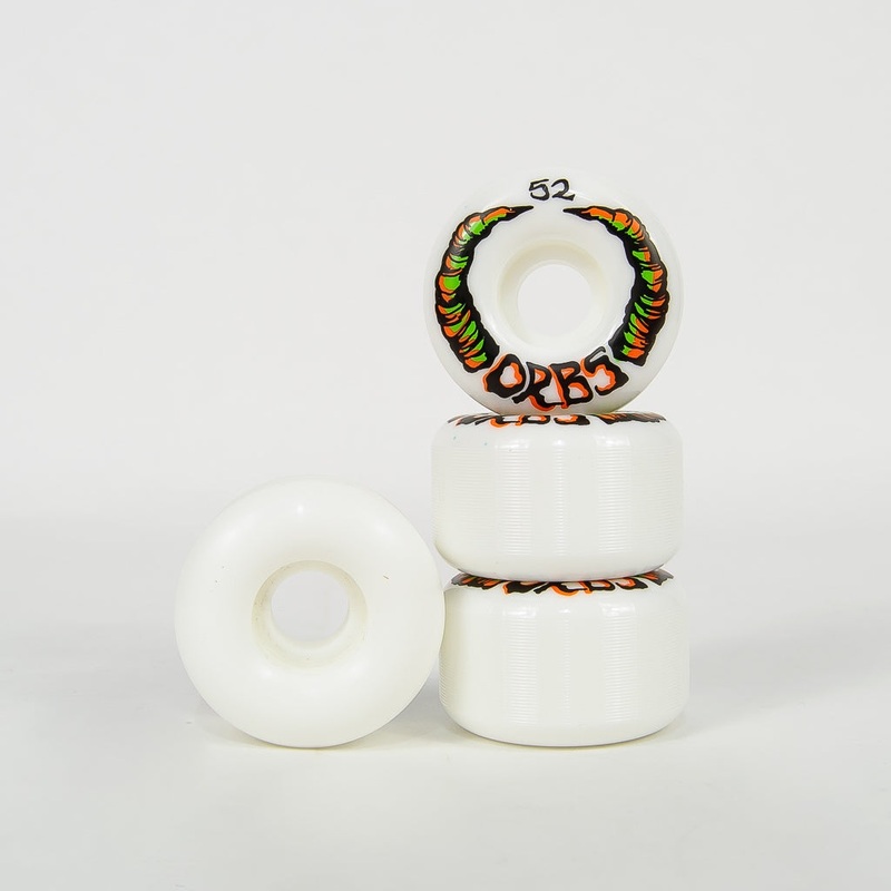 Welcome Skateboards – 52mm (99a) Orbs Apparitions Wheels – White