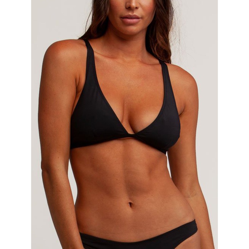 Islander Tall Bikini Top SM BLACK