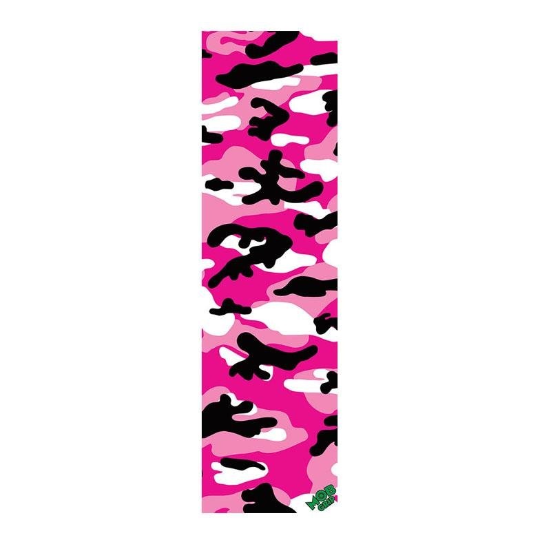 Mob Grip 9″ x 33″ Pink Camo Skateboard Grip Tape 1pc