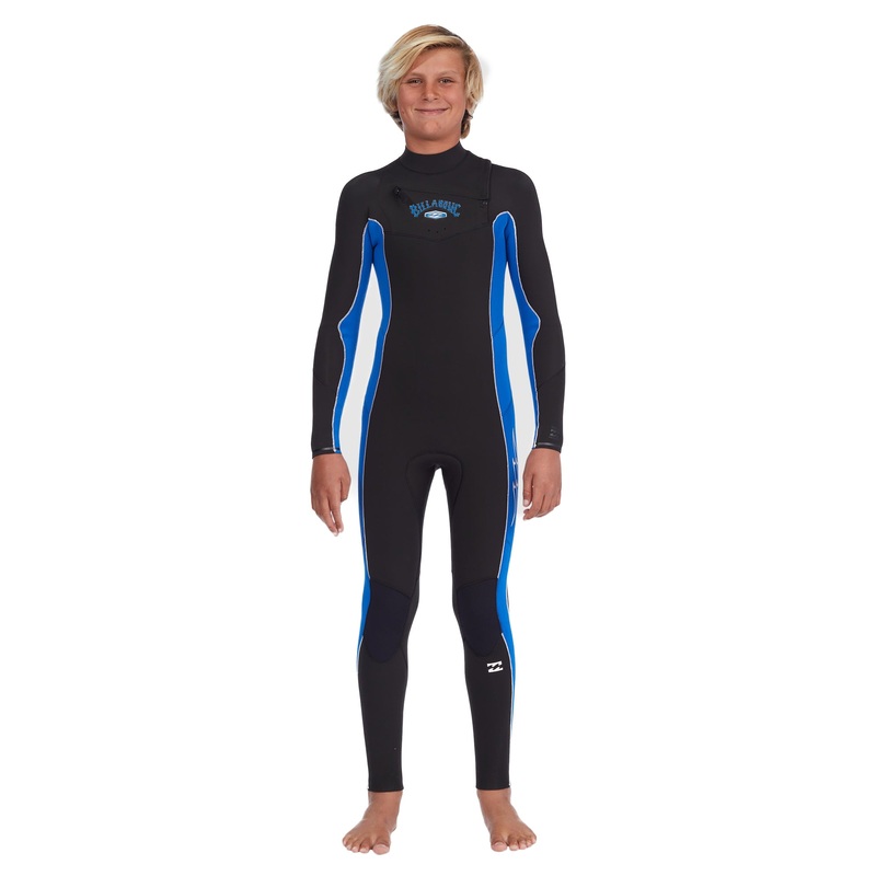 4/3 Boys Billabong Absolute Front Zip Fullsuit 14