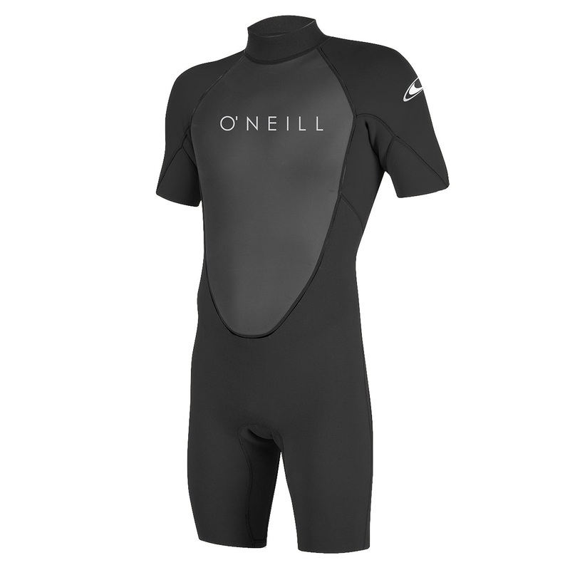 2mm Springsuit Mens O’Neill REACTOR II Back Zip S/S XS – Black A00