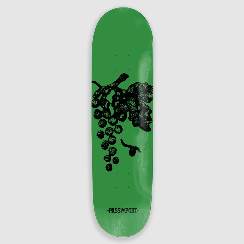 Pass Port Skateboards – 8.0″ Life Of Leisure Grapes Skateboard Deck
