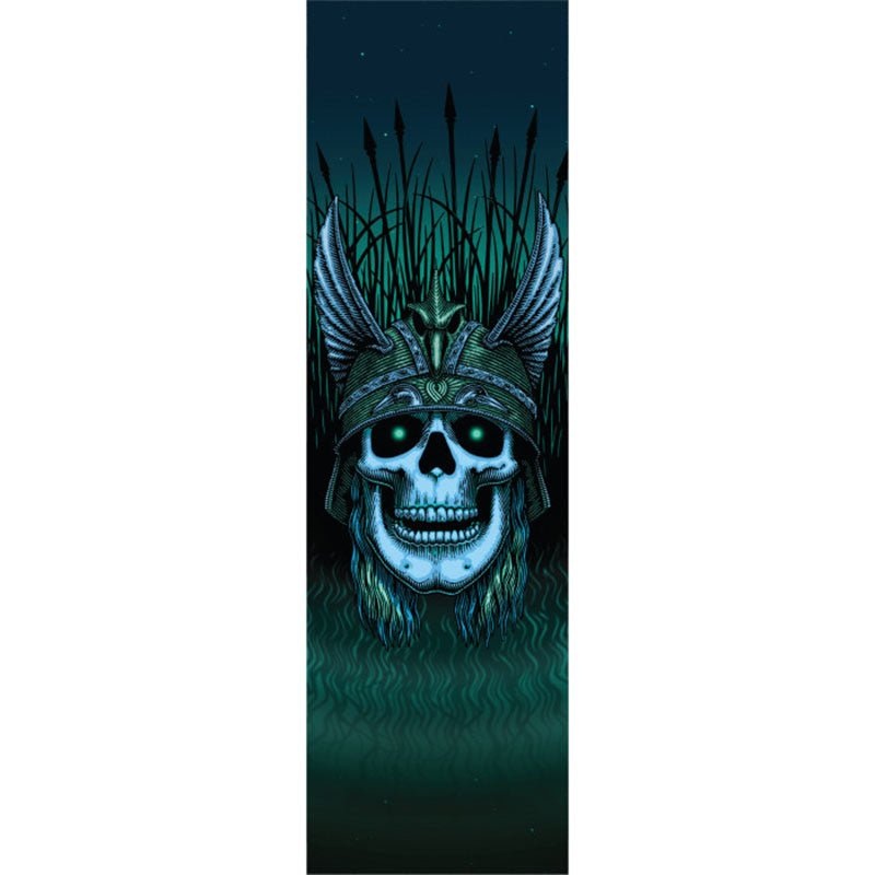 Powell Peralta 9″ x 33″ Anderson Green Skull Skateboard Grip Tape 1pc