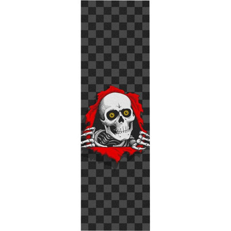 Powell Peralta 9″ x 33″ Ripper Checker Black Skateboard Grip Tape 1pc