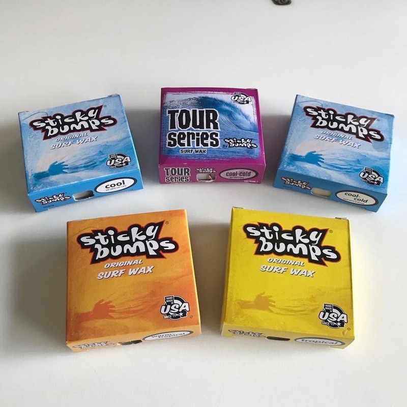 Surfboard Wax – Sticky Bumps COOL/COLD (69F / 20C and below) – 1 off