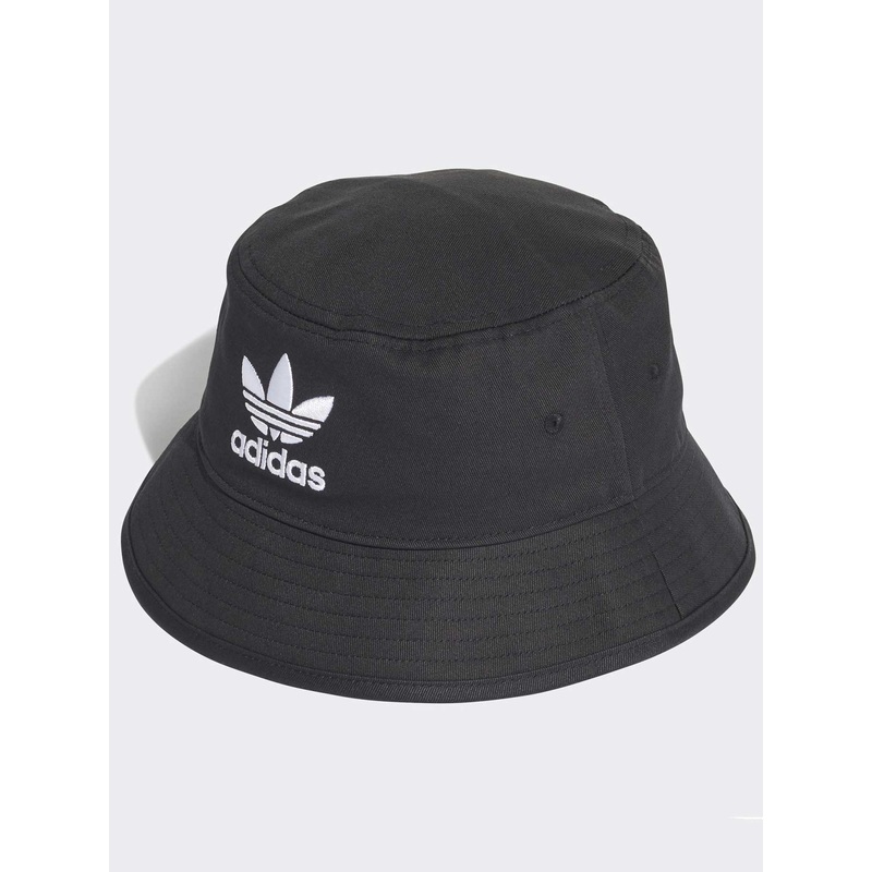 Trefoil Bucket Hat O/S BLACK/WHITE