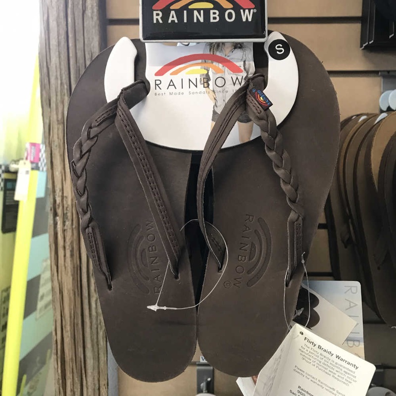 Flip Flops / Sandals – Rainbow Original – 301 ALTSB FLIRTY BRAIDY SINGLE LAYER – Ladies S – Mocha