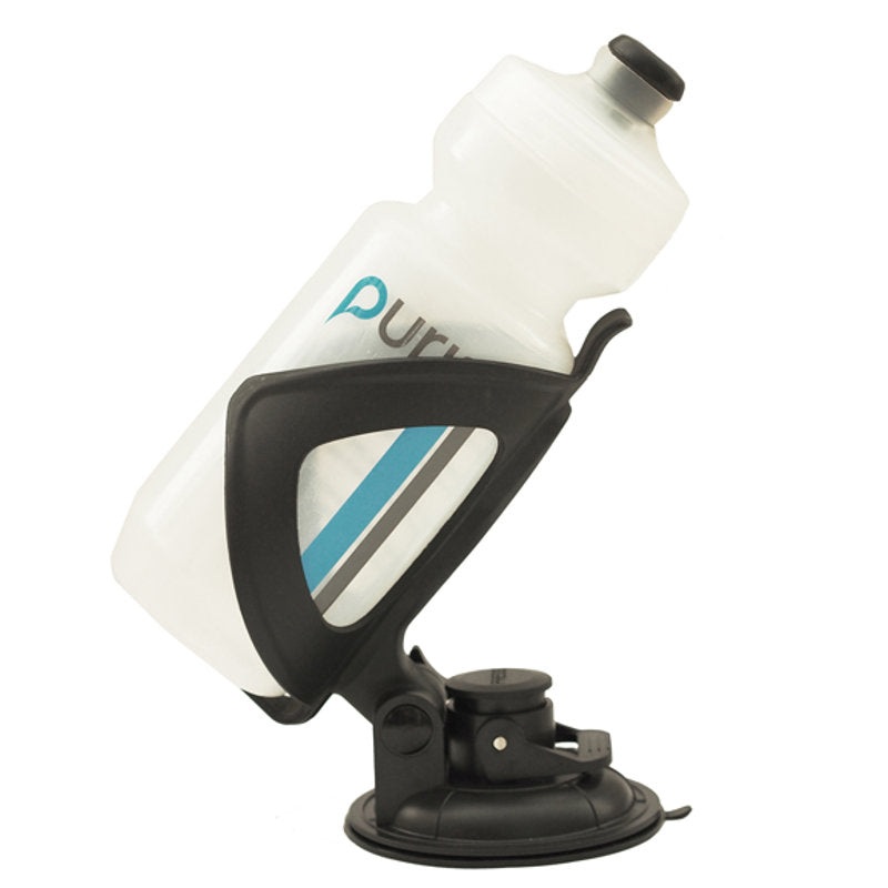 SUP Water Bottle Cage  – Suction SUP Black