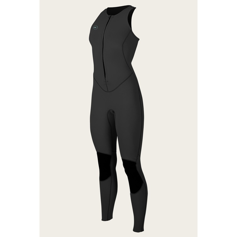 1.5mm O’Neill Womens REACTOR-2 Sleeveless Jane Full Wetsuit 4 – A00 BLK/BLK
