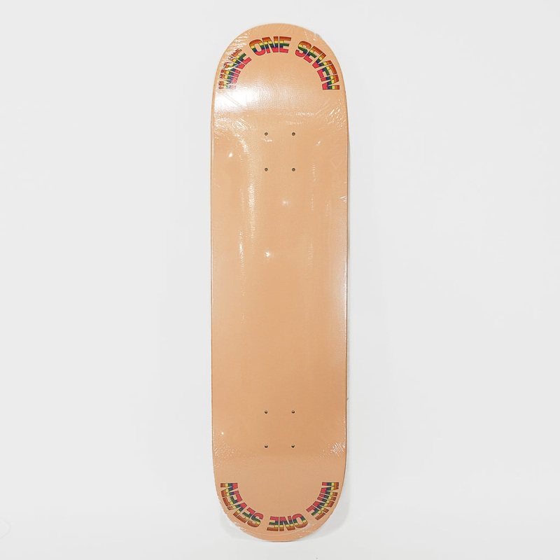 Call Me 917 – 8.25″ (Slick) Rainbow Skateboard Deck – Peach