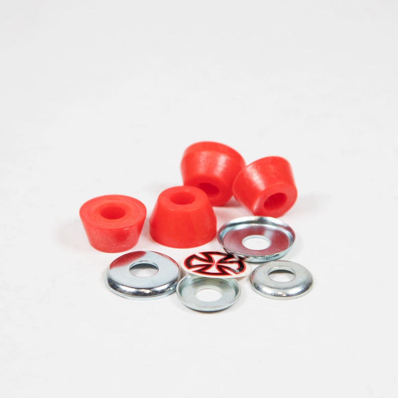 Independent Trucks – 90A Standard Soft Bushings (Conical) – Red