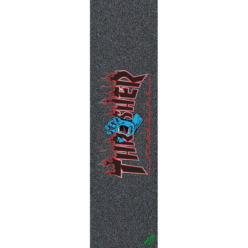 Thrasher x SC Screaming Flame Logo 11″ x 33″ Mob Skateboard Grip Tape 1pc