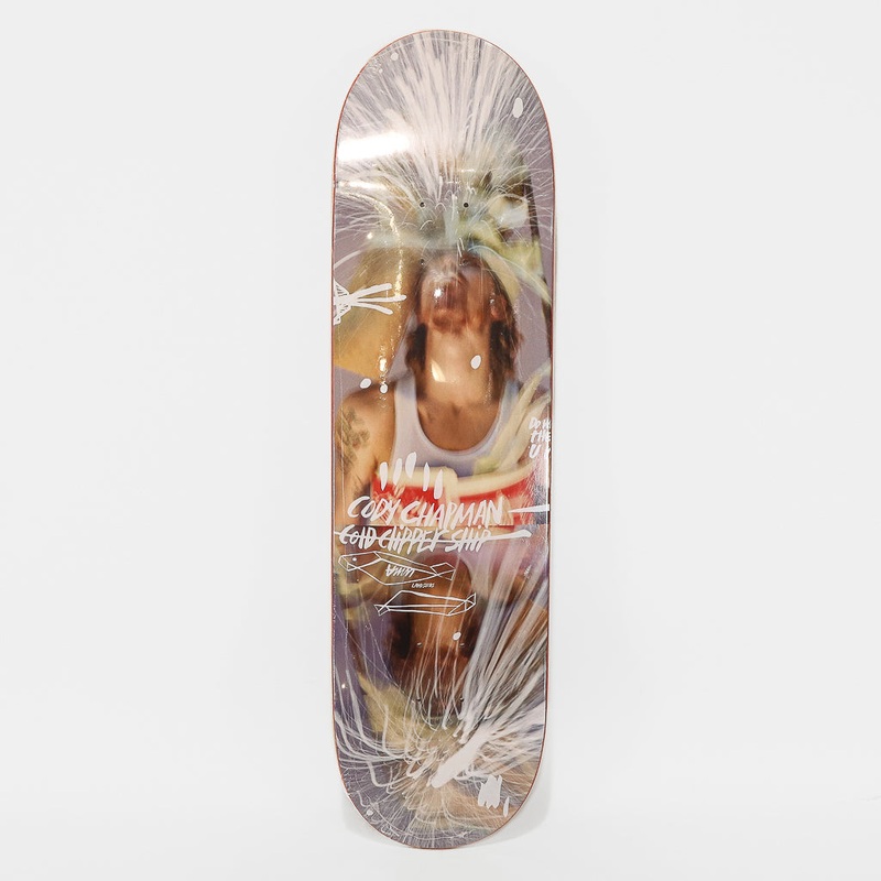 Uma Landsleds – 8.125″ Cody Chapman Taped Up Skateboard Deck
