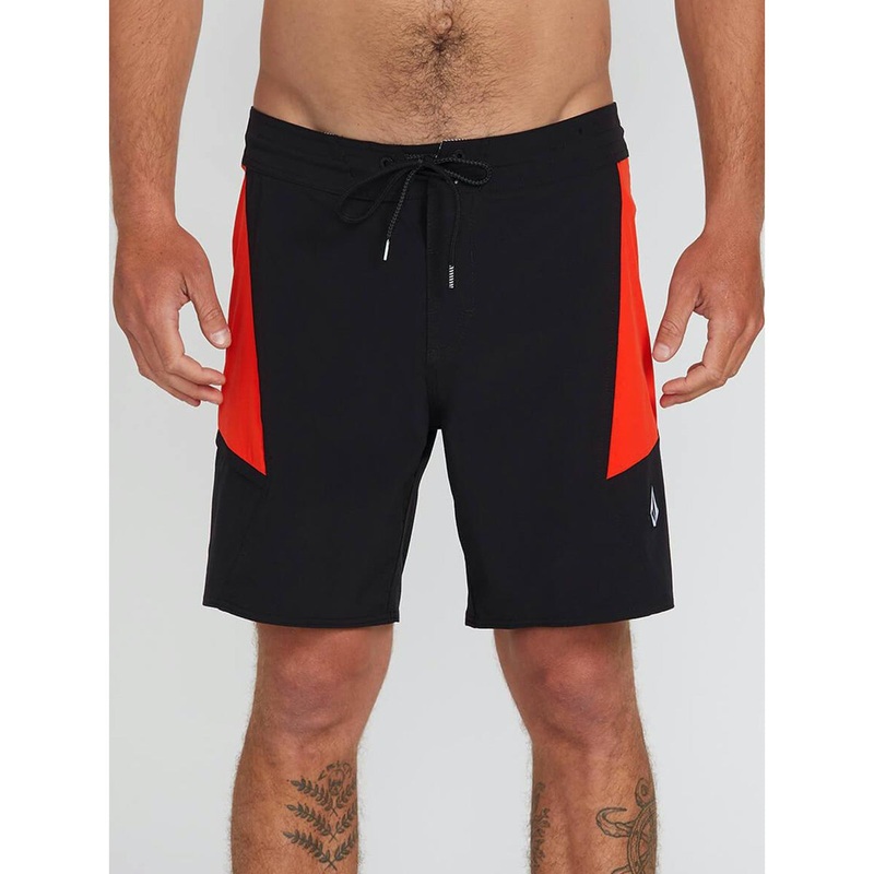Boardshorts – Volcom Stained Glass Stoney 18″ Boardshort – Black 31