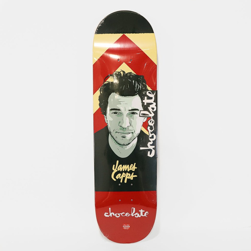 Chocolate Skateboards – 8.5″ James Capps Portrait Skateboard Deck