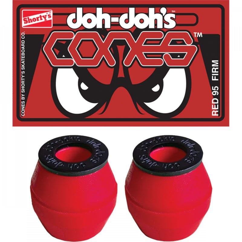 Shorty’s 95 Firm Doh Dohs RED  Skateboard Bushings