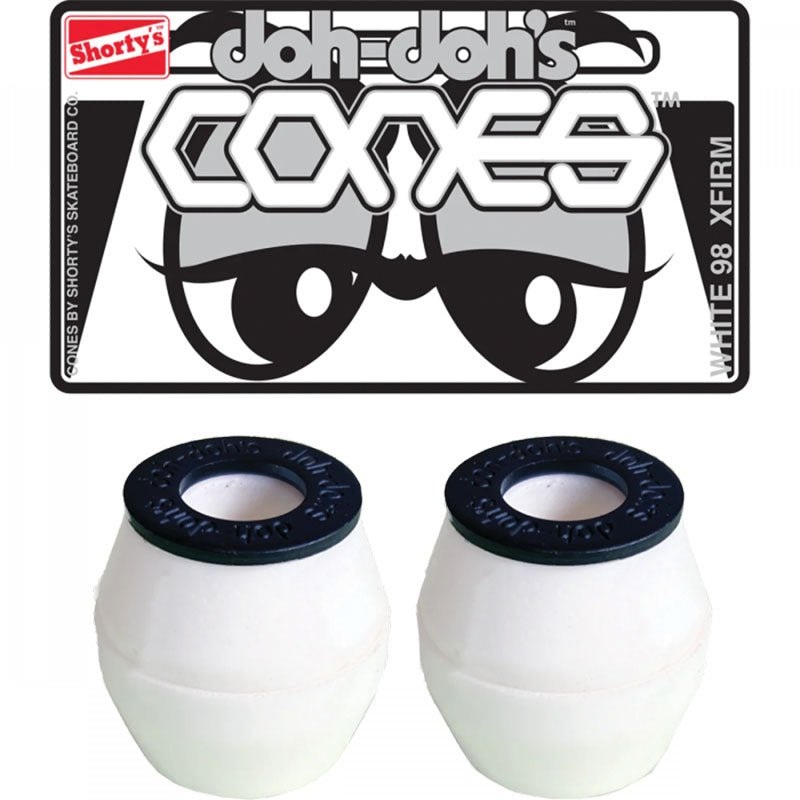 Shorty’s 98 X-Firm Doh Dohs WHITE Skateboard Bushings