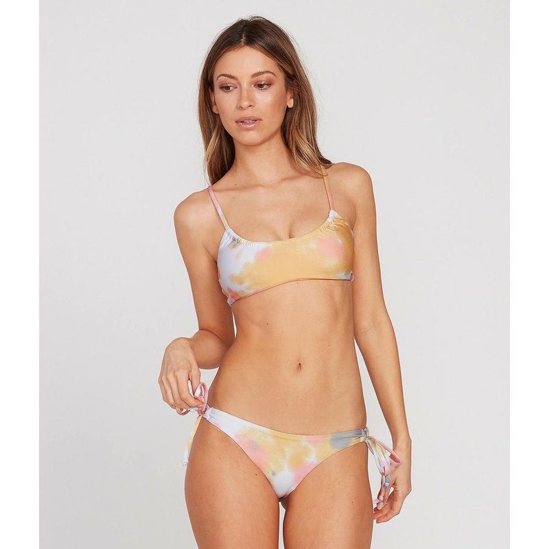 Volcom Women’s Tie Dye For Scoop TOP – Multi M