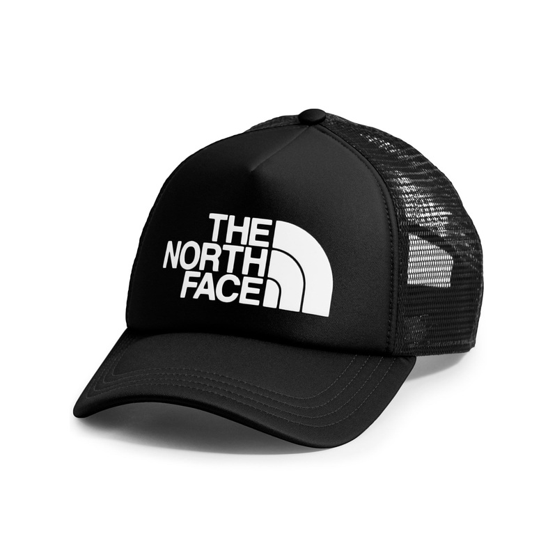TNF Logo Trucker Snapback Hat O/S TNF BLACK/TNF WHITE (KY4)