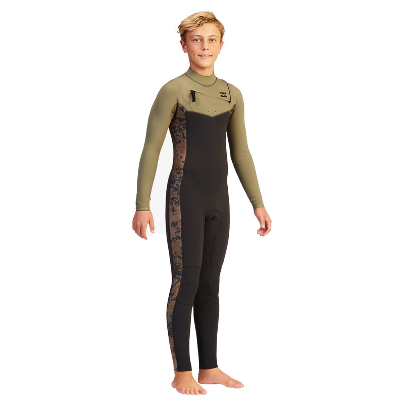 4/3 Boys Billabong Revolution Pro – Chest Zip Wetsuit **1-2 WEEKS ** 6