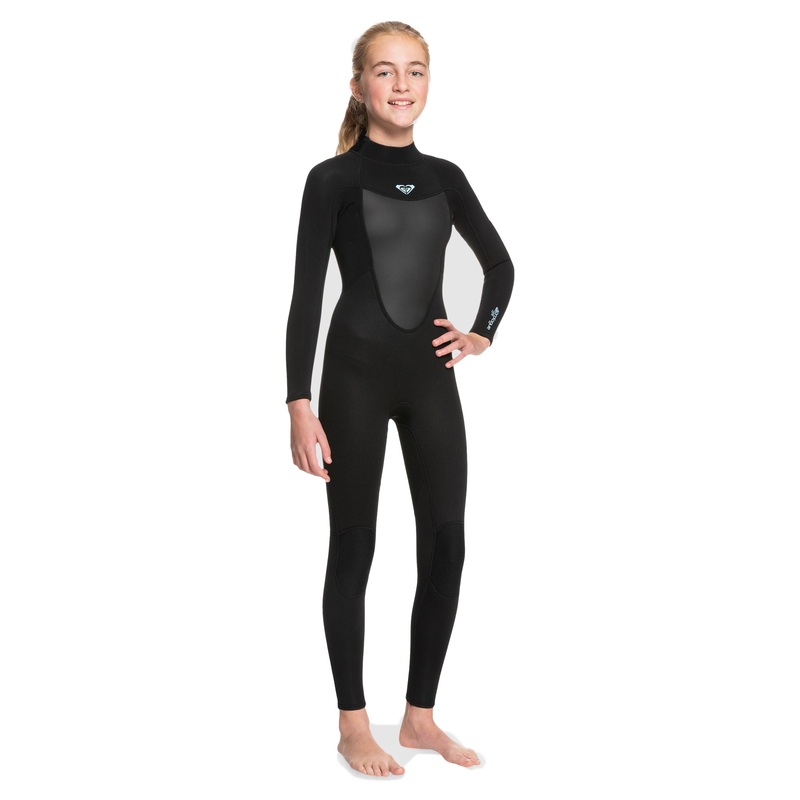 4/3 Girls Roxy Foil Prologue Back Zip Wetsuit 4