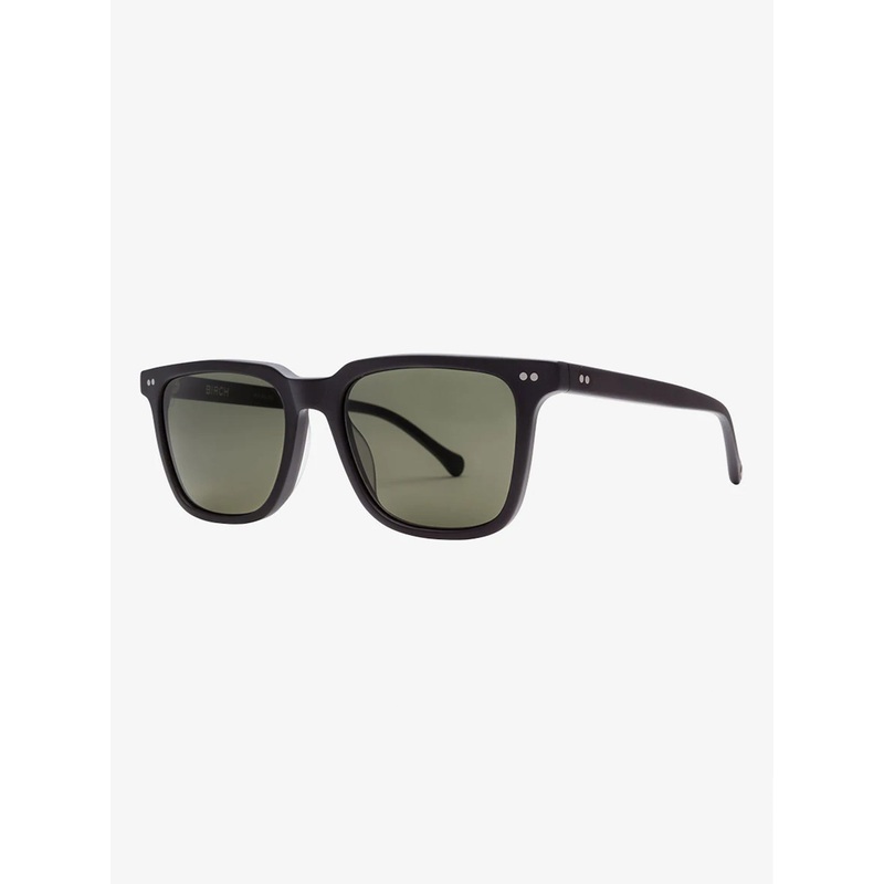 Birch Polarized Sunglasses O/S MATTE BLACK/GREY POL
