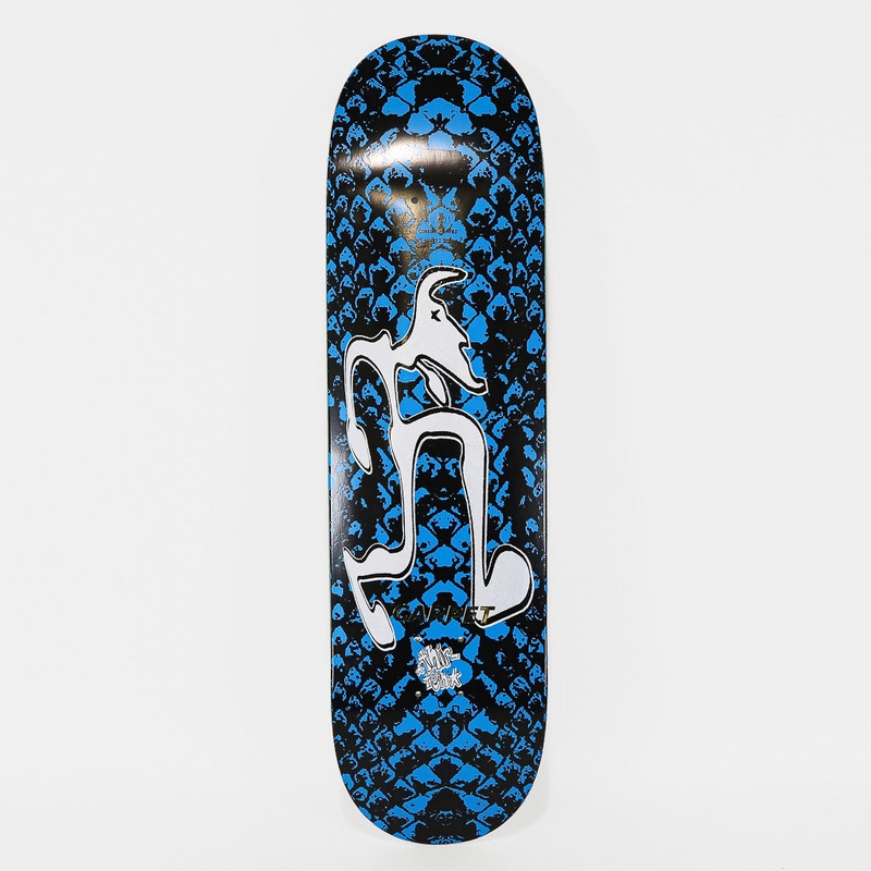 Carpet Company – 8.38″ Stompman Skateboard Deck – Black / Blue
