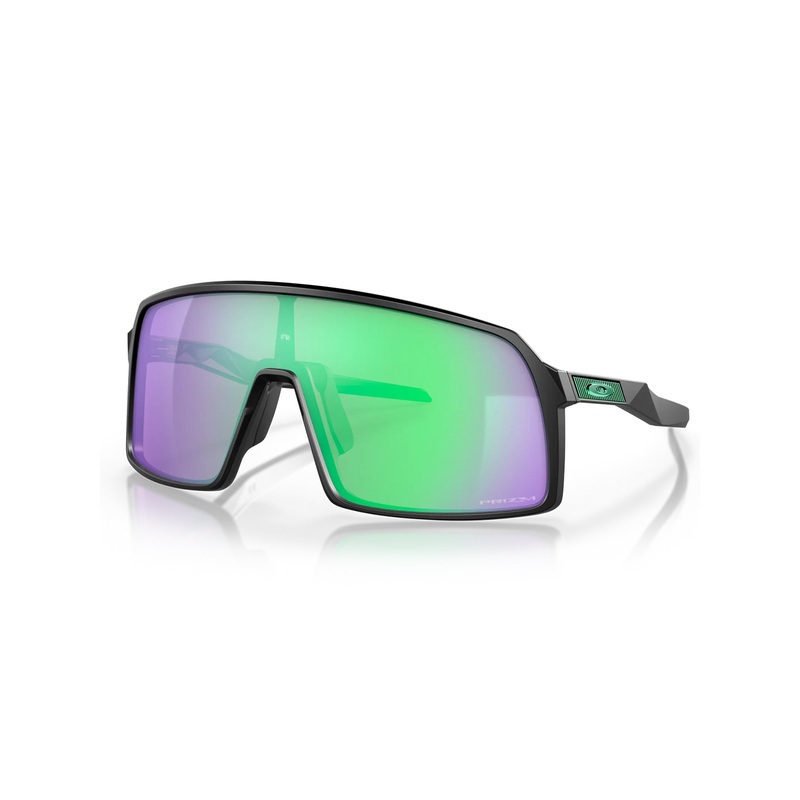 Sutro Sunglasses O/S MATTE BLK/PZM ROAD JADE