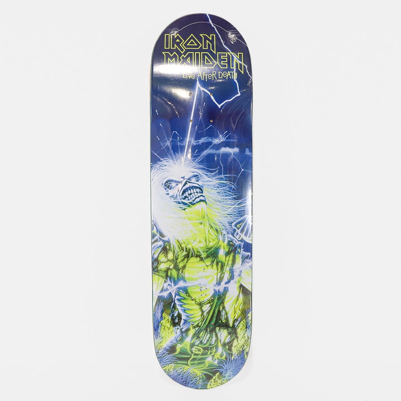 Zero Skateboards – 8.25″ Iron Maiden Live After Death Skateboard Deck