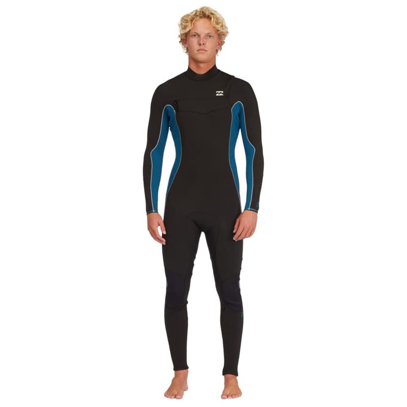 3/2mm Mens Billabong Absolute Back Zip Full Wetsuit – Lagoon **1-2 WEEKS ** S