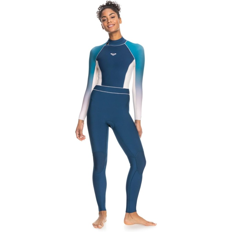 3/2 mm Roxy Rise Collection Back Zip GBS Wetsuit Iodine Blue **1-2 WEEKS ** XS (2)