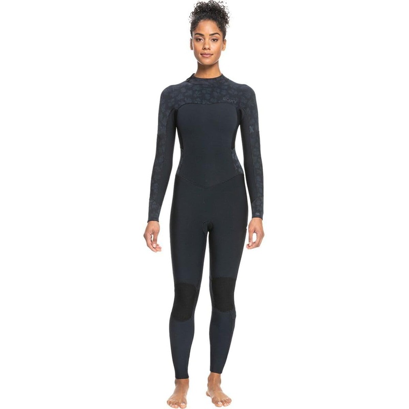 3/2 mm Roxy Swell Series Back Zip GBS Black KVJO **1-2 WEEKS ** XS (2)