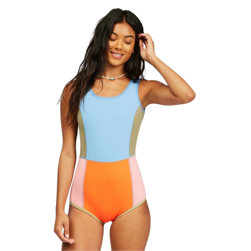 1mm Women’s Billabong Reversible Sleeveless Short Jane Springsuit – Heat Wave **1-2 WEEKS ** 2