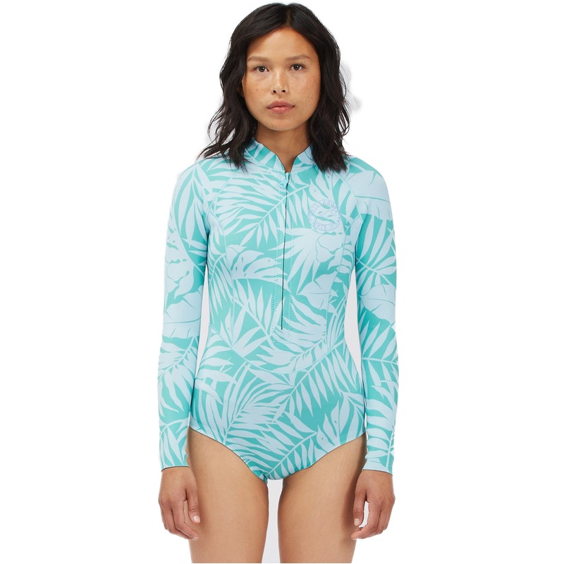 2/2mm Womens Billabong Salty Daze L/S Blue Palms **1-2 WEEKS ** 2
