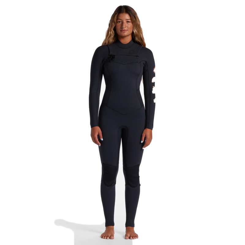 3/2 Women’s Billabong Salty Dayz Natural GBS Chest Zip Wetsuit **1-2 WEEKS ** 2