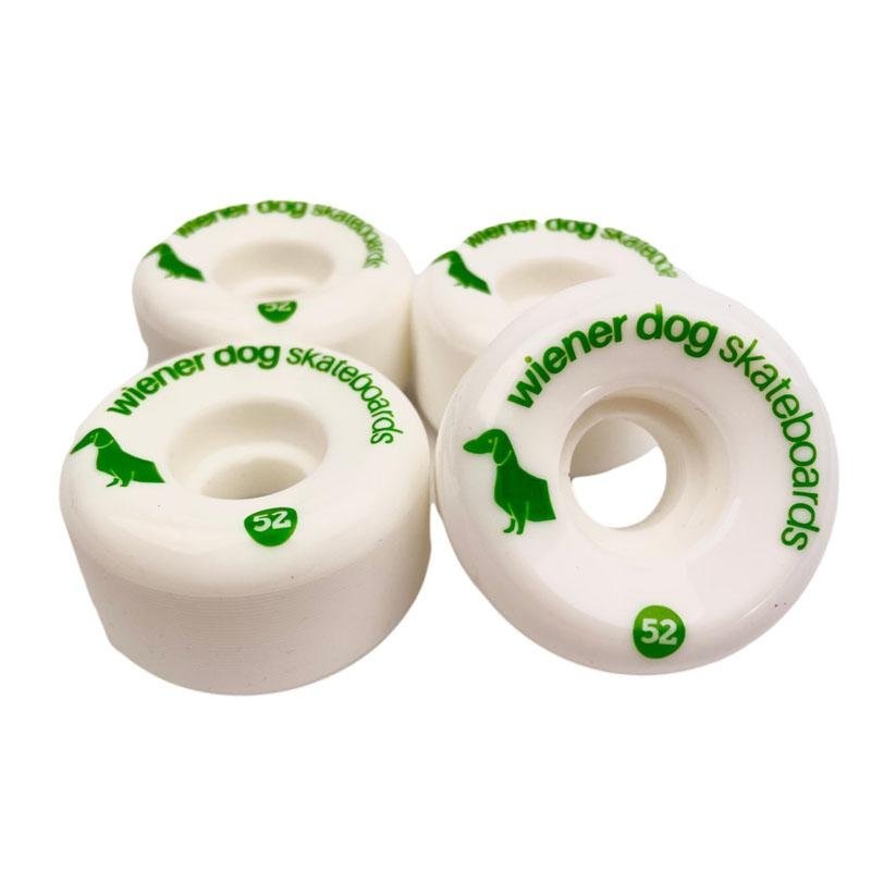Wiener Dog 52mm 101a OG Script Skateboard Wheels 4pk