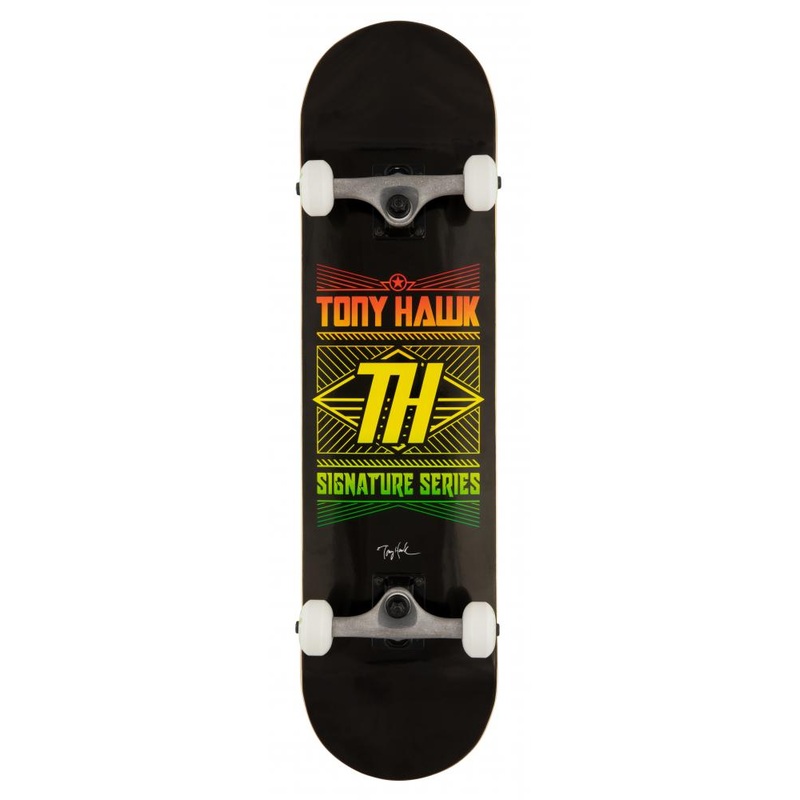Tony Hawk SS 180 Skateboard Stacked Logo 8″