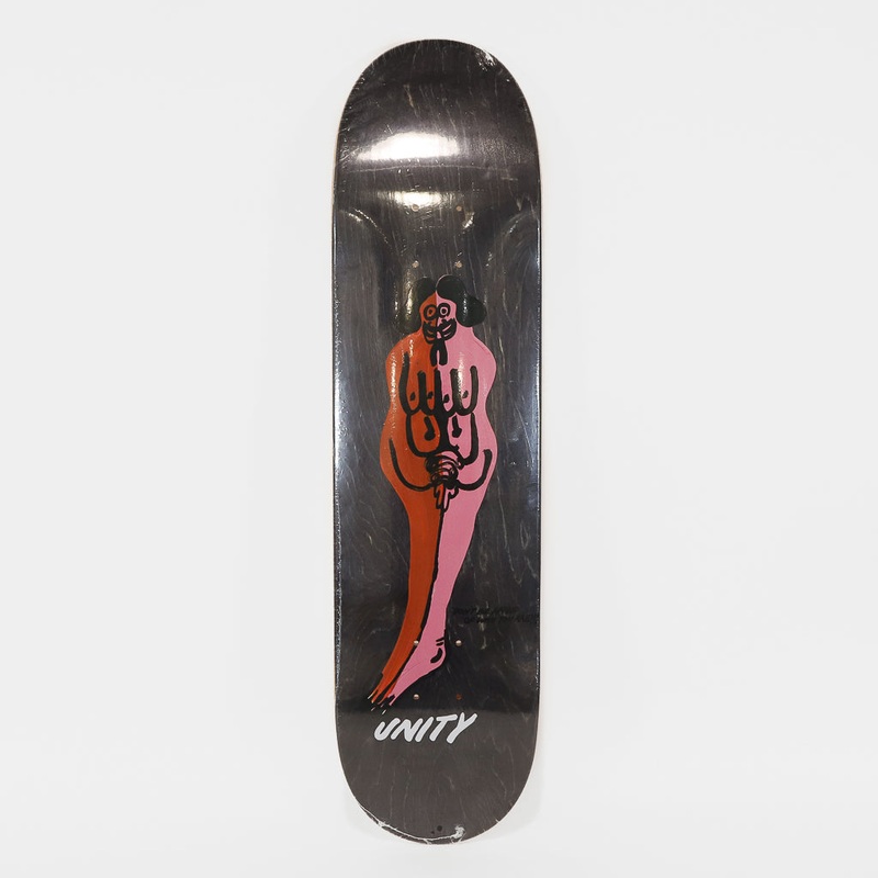 Unity Skateboards – 8.06″ Together Skateboard Deck – Black Stain