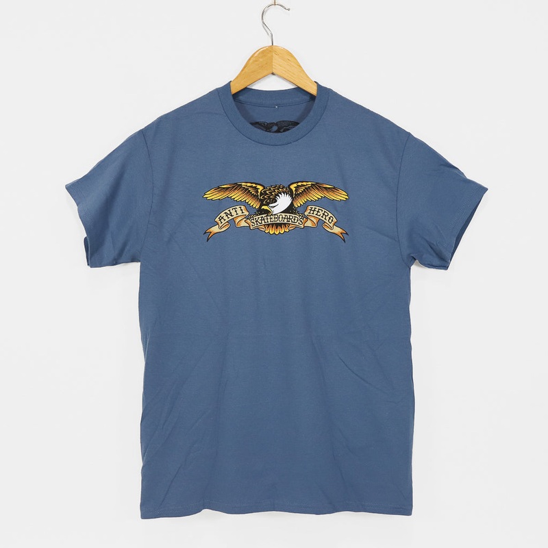 Anti Hero Skateboards – Eagle T-Shirt – Slate Small