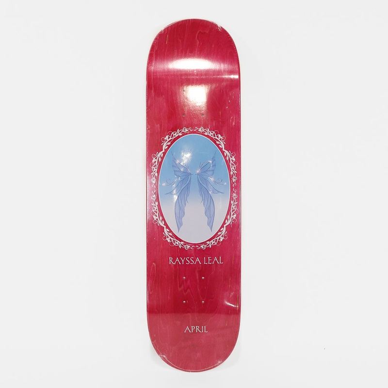 April Skateboards – 8.125″ Rayssa Leal Fadinha Skateboard Deck – Pink