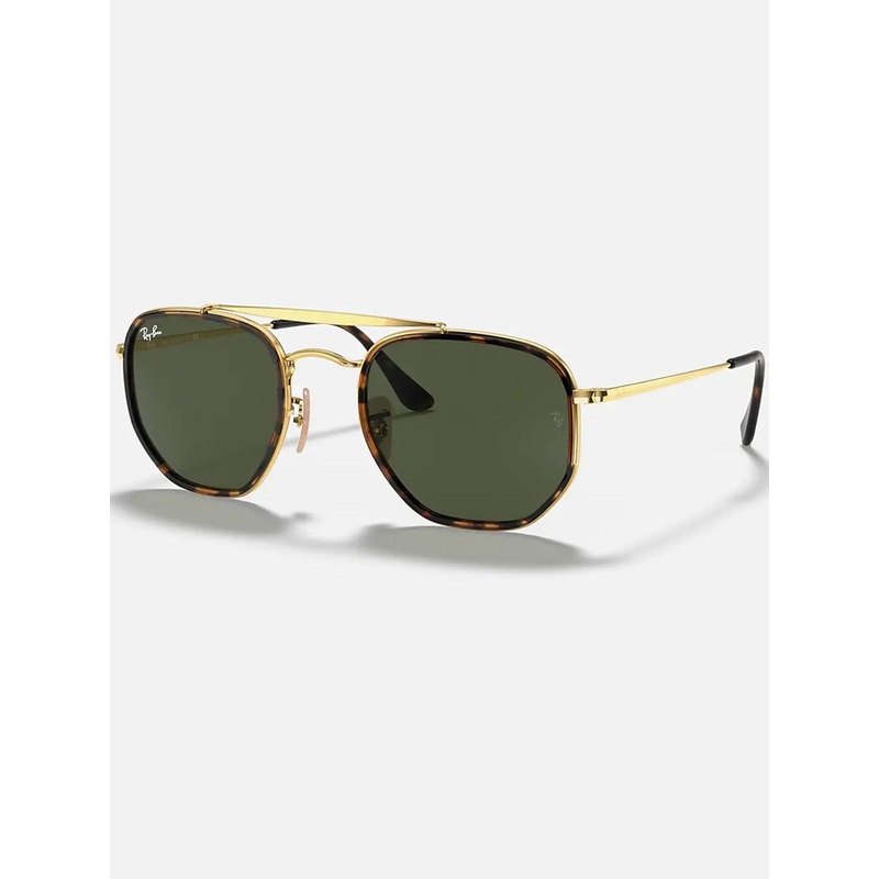 The Marshal Sunglasses 54 GOLD/GREEN CLASSIC