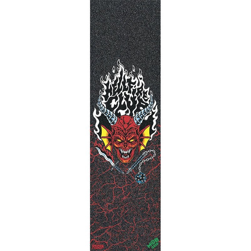 Mob Grip 9″ x 33″ Stranger Things Hellfire Club Skateboard Grip Tape 1pc