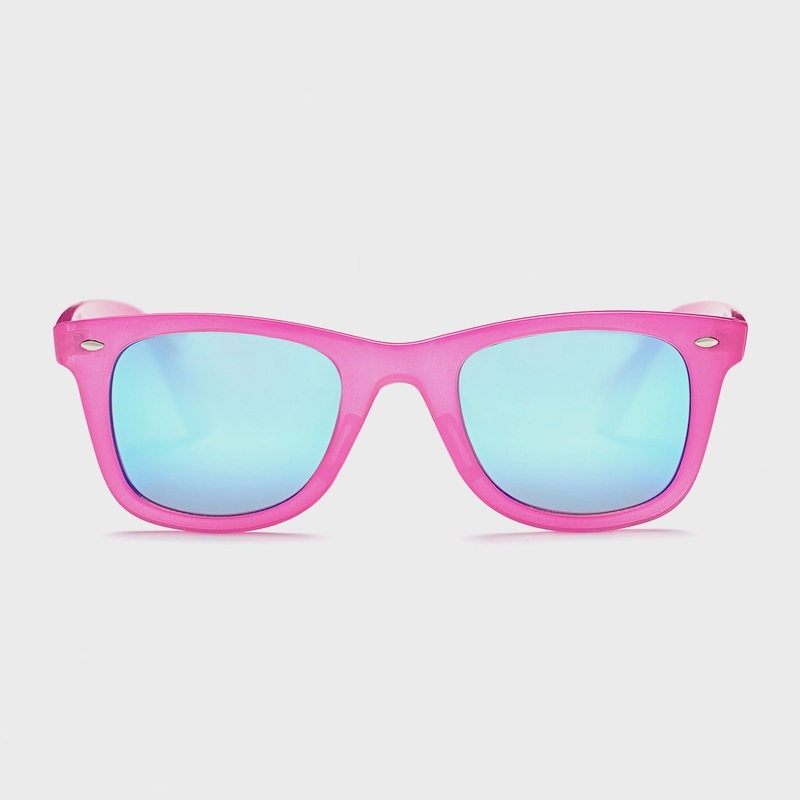 CHPO – Lovenskate Sunny Side Up Sunglasses – Pink / Mirror