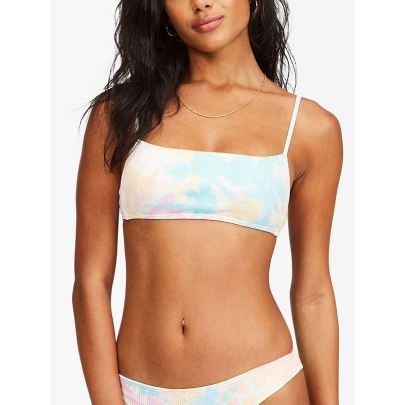 Rainbow Tide Square Bralette Bikini Top SM MULTI (MUL)